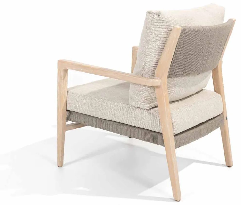 4 Seasons Outdoor Julia low dining chair3 Tuinstoel beige weerbestendig