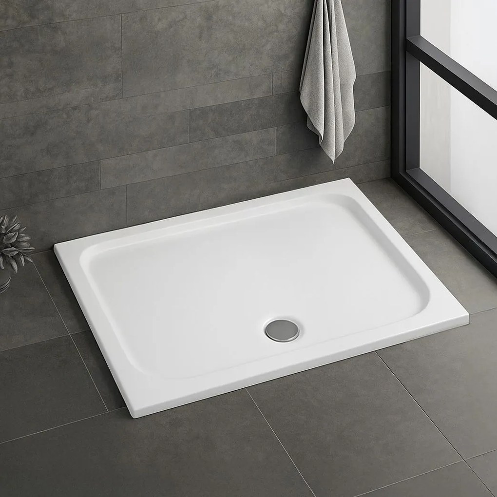 Douchebak Rea Belmond White 80x100