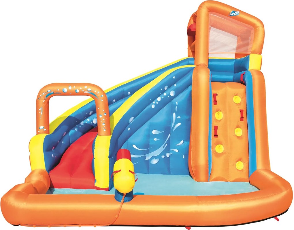 Bestway opblaasbaar waterpark H2OGO! Turbo Splash - L365 x B320 x H270 cm