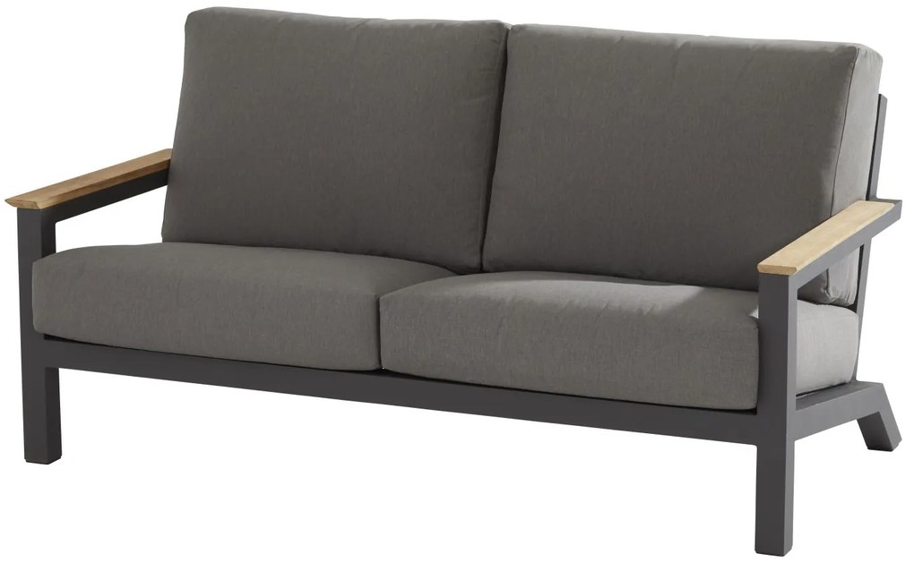 4 Seasons Outdoor Capitol loungeset *** Showroommodel*** Loungeset antraciet weerbestendig