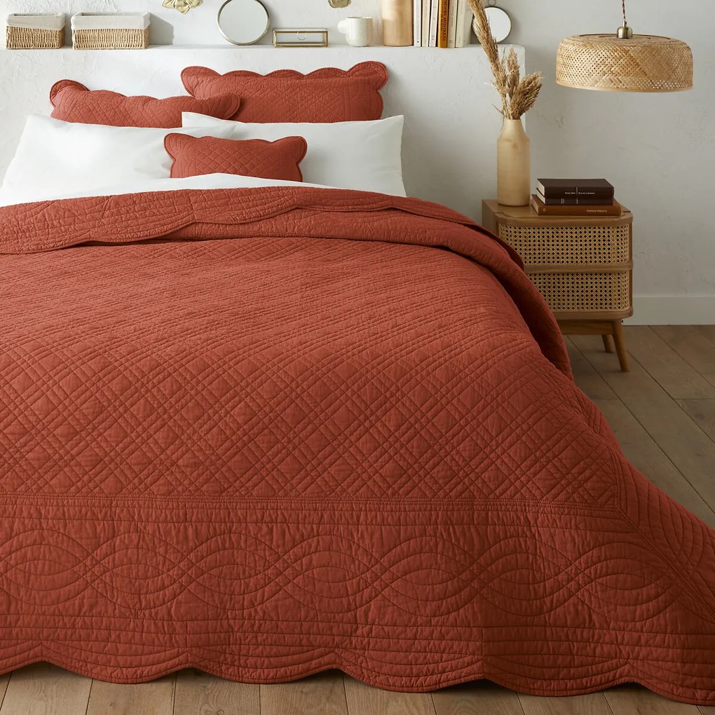 Gematelasseerde boutis in  katoen, Scenario