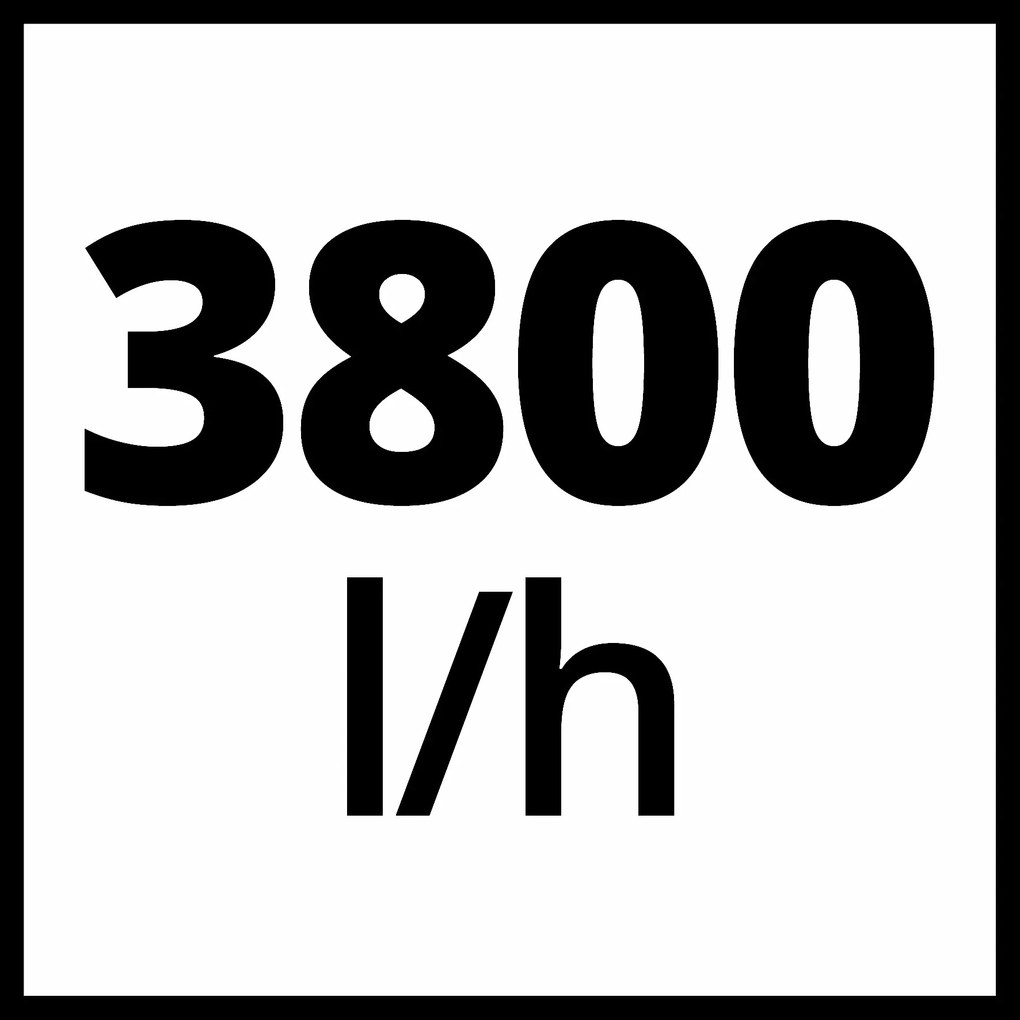 Einhell AQUINNA 36/38 F LED Li Solo - Accu Tuinpomp - Power X-Change