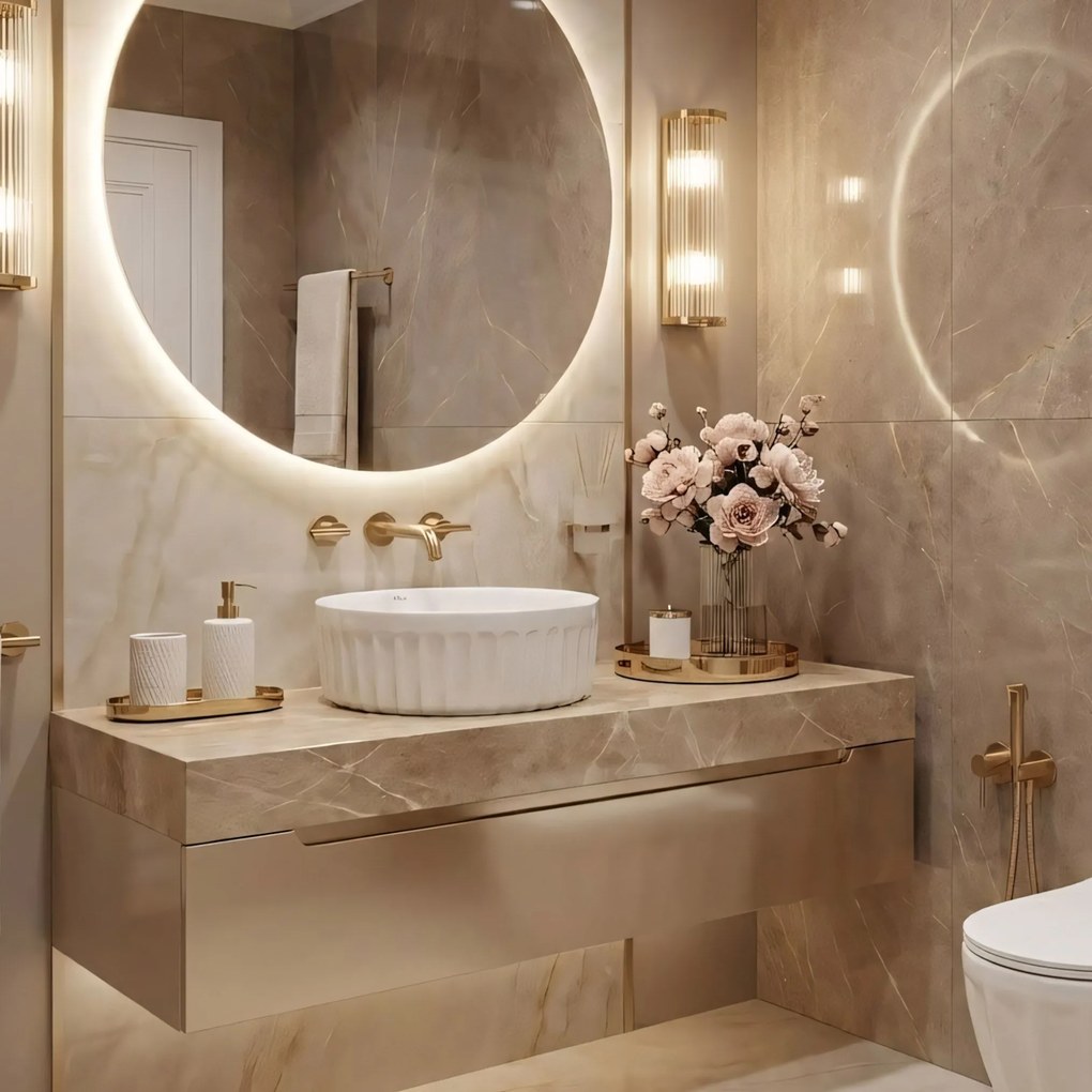 Opzetwastafel Rea DUO