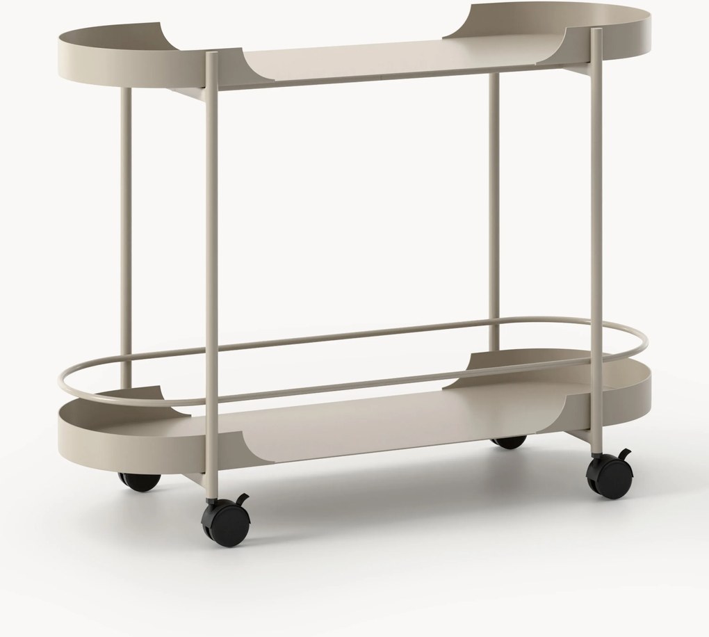 Metalen barcart Taru