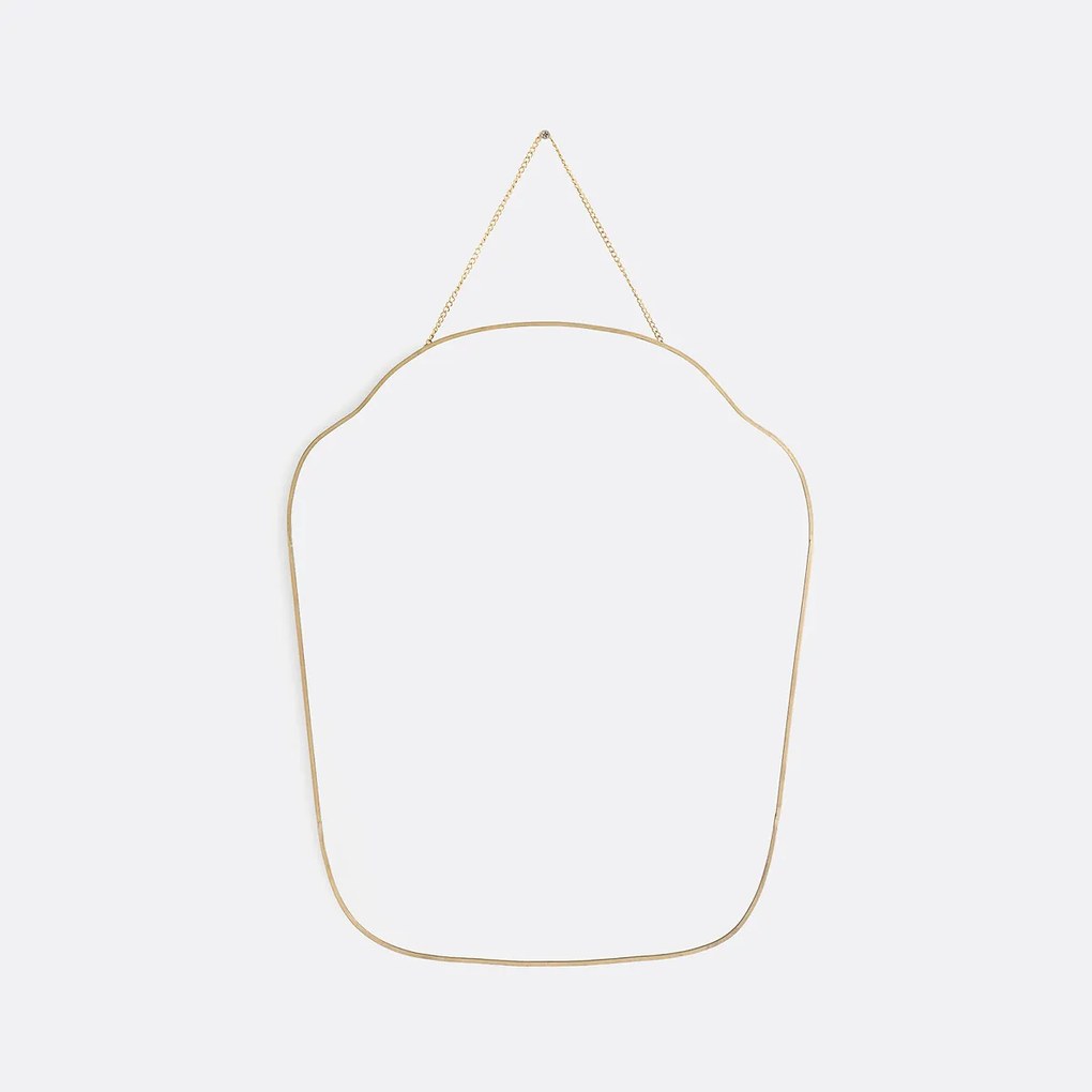 Spiegel in messing 40x50 cm, Uyova