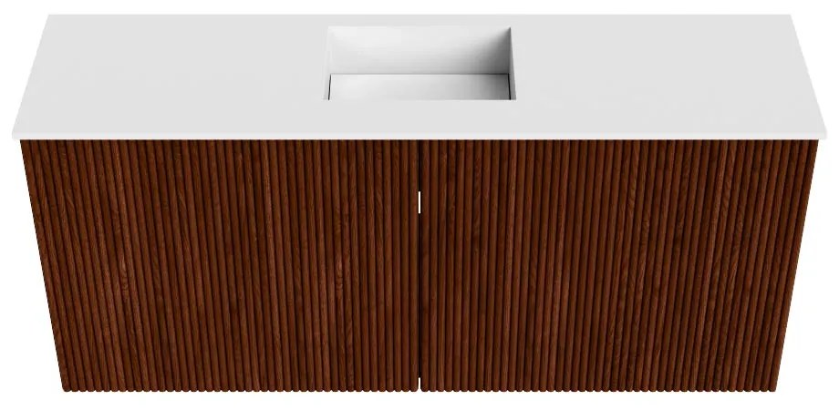 Mondiaz Joya 90cm toiletmeubel ruby met wastafel faye midden 1 kraangat talc