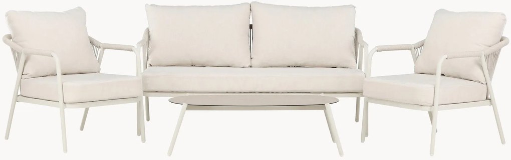 Tuin loungeset Sicily, 4-delig
