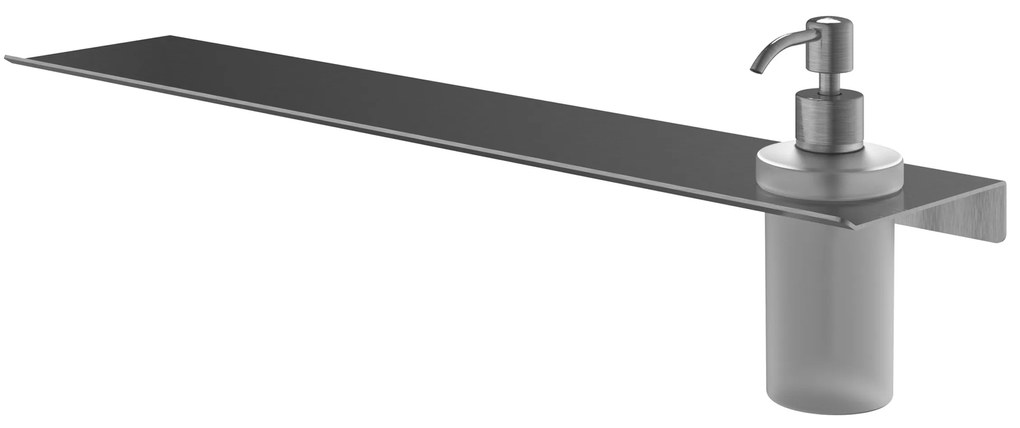 Hotbath &More zeepdispenser glas voor planchet ijzer verouderd PVD