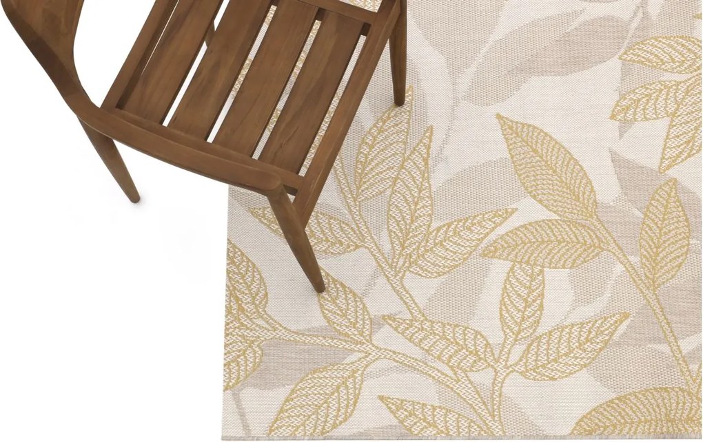 Buitenkleed | Rechthoekig | Kees Smit  Almero | Gerecycled PET | Taupe/Bruin | 230x160cm | Kees Smit Tuinmeubelen