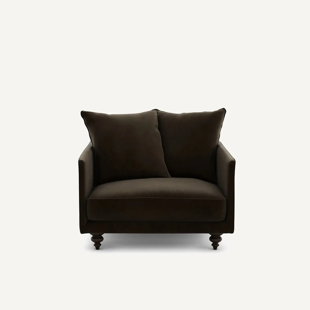 Fauteuil fluweel, Lazare