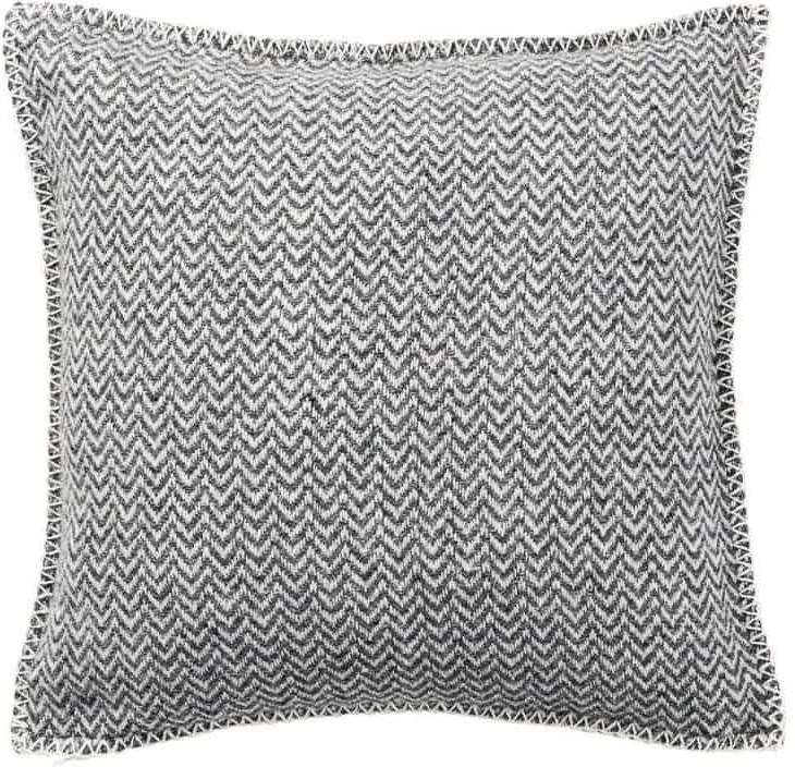 Klippan - Kussen Lamswol Chevron - Grijs