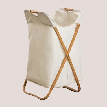 Wasmand Gebroken Wit - Sklum