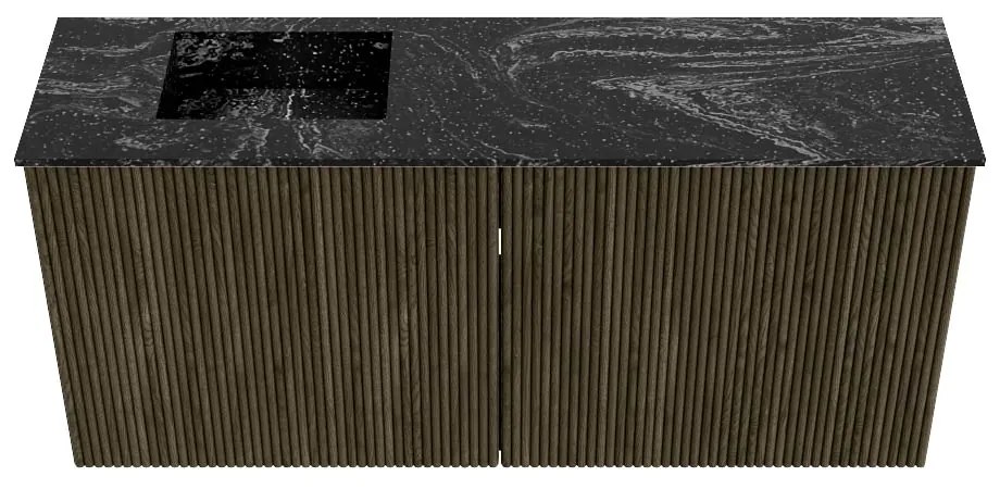 Mondiaz Joya DLux 90cm toiletmeubel shadow met wastafel faye links 1 kraangat lava
