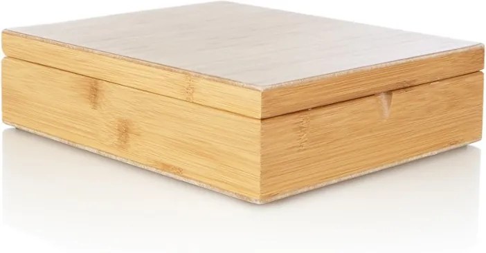 Bredemeijer Universal theedoos van bamboe, 9-vaks