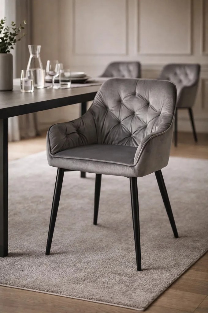 Salle Fluwelen Stoel