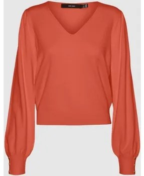 Trui  Vero Moda  VMHOLLYKARIS LS V-NECK PULLOVER BOO 10310578