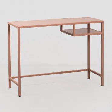 Stalen Sidetable Gori Lichtroze - Sklum