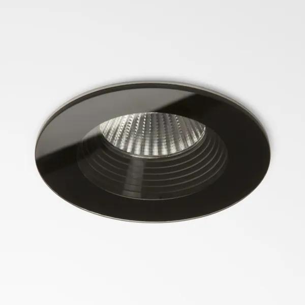 Astro Vetro Round LED Fire Rated Inbouwspots 9.4cm IP65 verlichting geintegreerd zwart 1254010