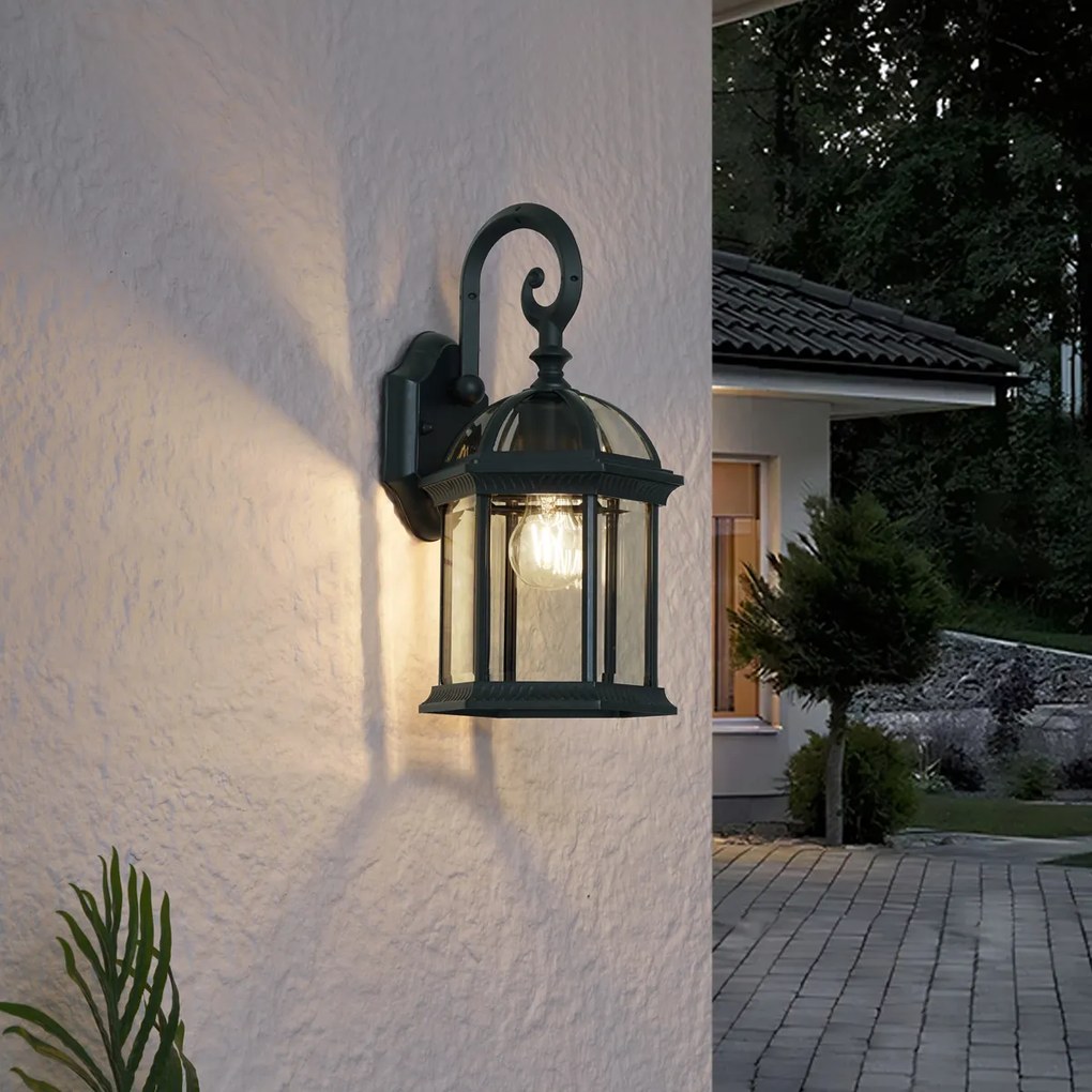 Klassieke buiten wandlamp antiek groen IP44 - Glasgow Klassiek / Antiek E27 IP44 Buitenverlichting