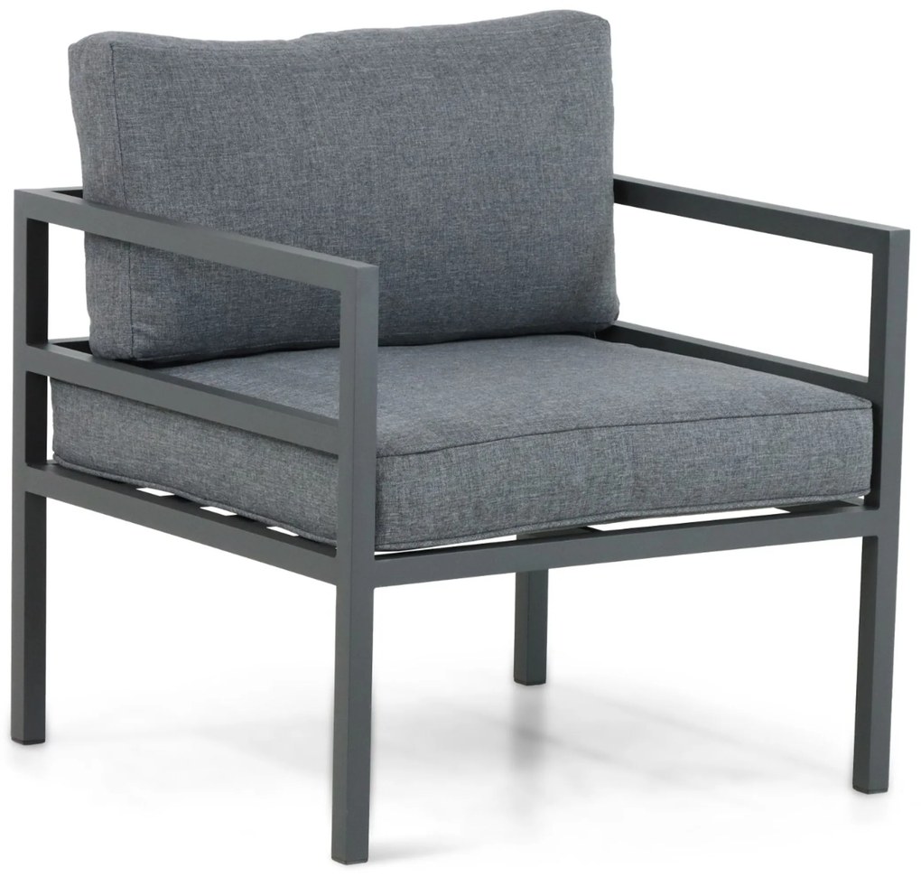 Hoek loungeset 6 personen Aluminium Grijs Lifestyle Garden Furniture Altino