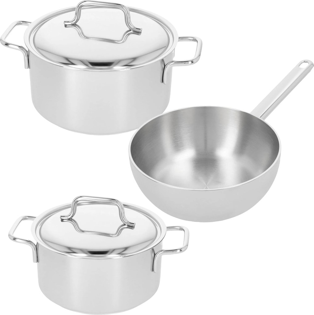 Demeyere Apollo 7 Pannenset, 3-delig - Apollo 7 - Demeyere