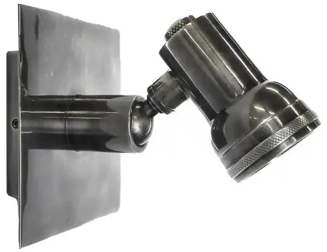 Opbouwspot Indigo Mini Swirl Antiek Zilver