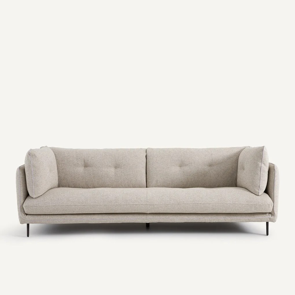 Bank van structuurviscose en linnen, BOTERO