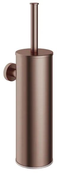 Hotbath Cobber WC-borstelgarnituur wandmodel geborsteld koper PVD OUTLETSTORE CBA11BCP
