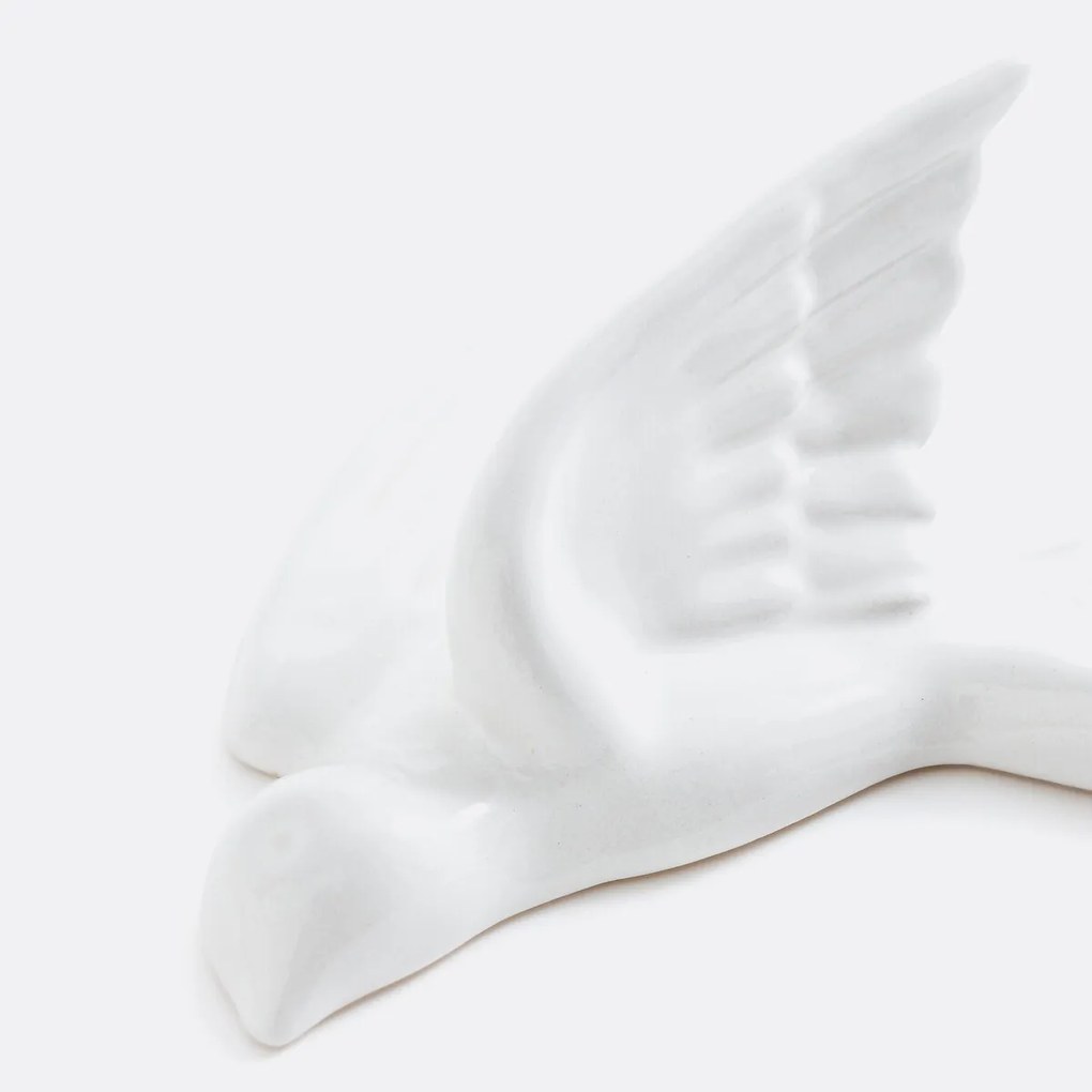 Set van 3 zwaluwen in aardewerk, Paolina