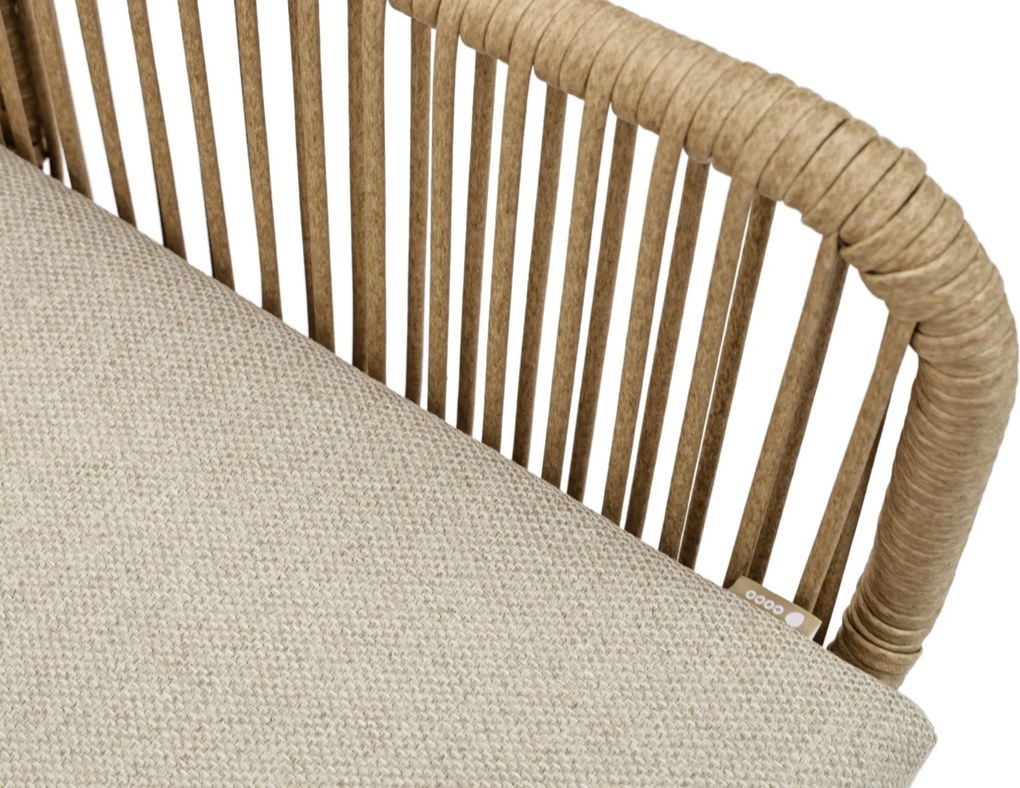 Tuinset 4 personen 180 cm Rope Zand/Beige Coco Alto/Sienta