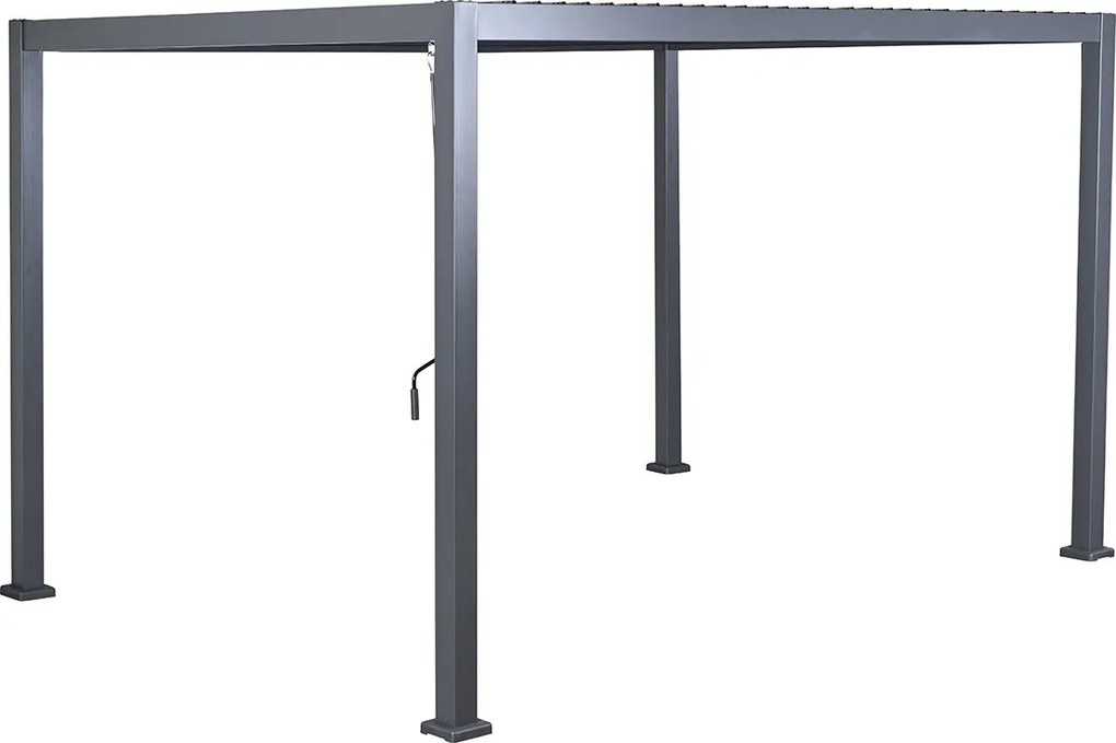 Garden Impressions Pergola Ysa tuinpaviljoen 300x400 cm - donker grijs