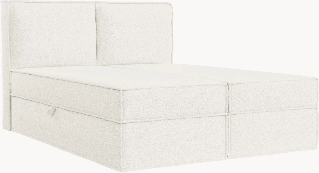 Handgemaakt divan bed Bergen met opbergruimte, H3