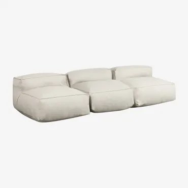 Dojans 3-delige Modulaire Tuinbank Beige - Semoline - Sklum