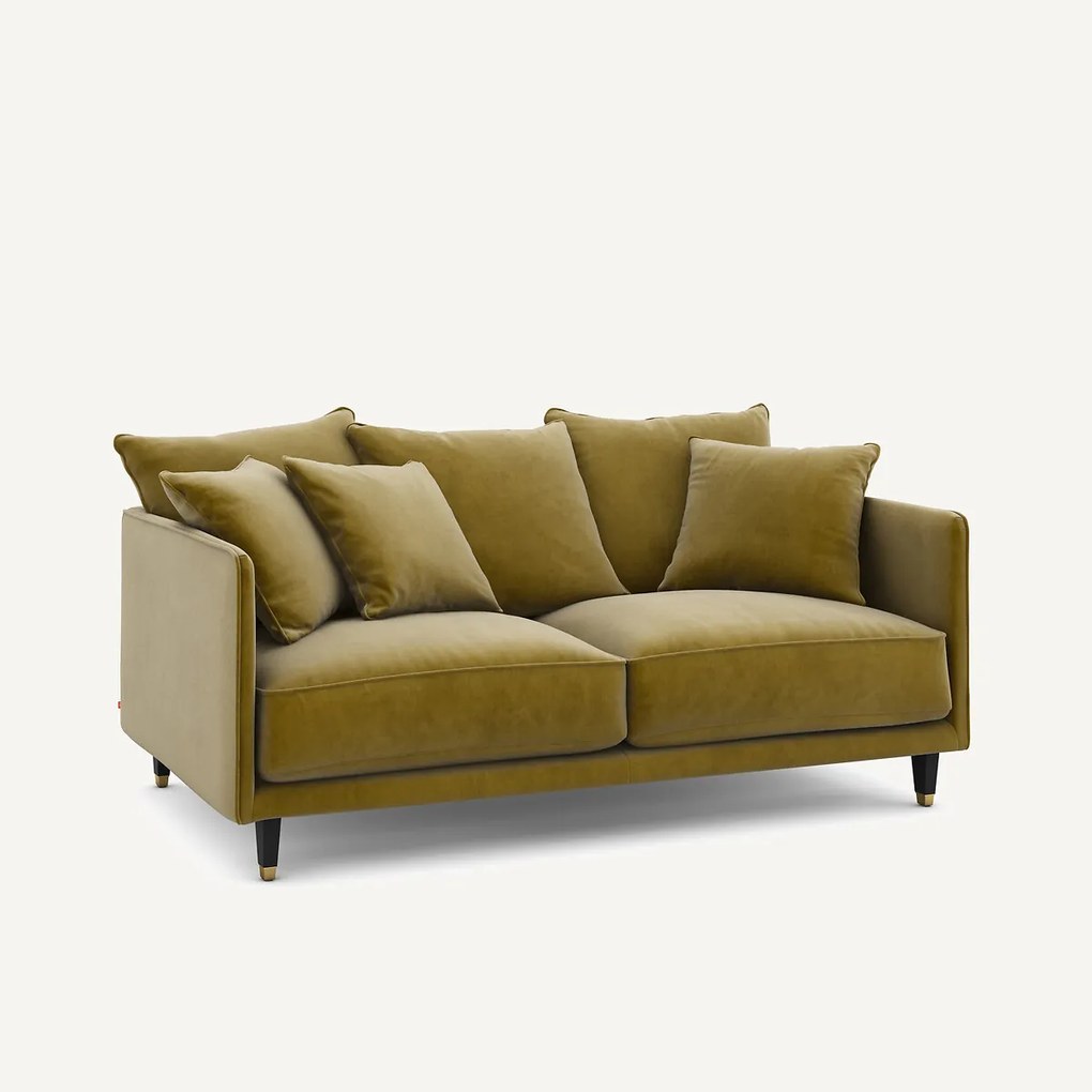 3-zits compacte fluwelen zetel, Lazare