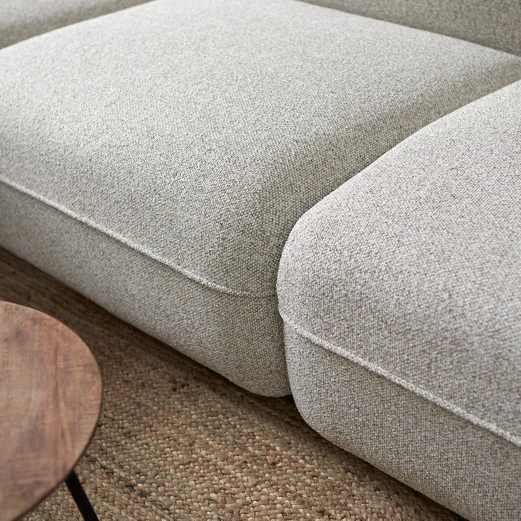 PEPP Interiors Drop Bank Met Chaise Longue Links Beige Serenity 03