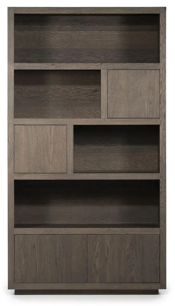 Vakkenkast Bruin Eiken 120 Cm - 120x42x220cm.