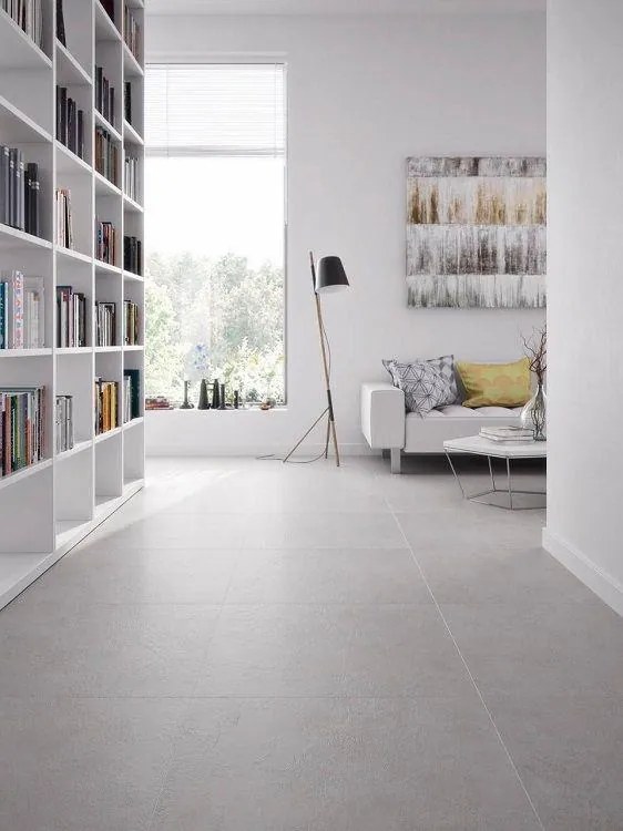 Jabo Downtown Pearl keramische vloertegel 75x75cm gerectificeerd