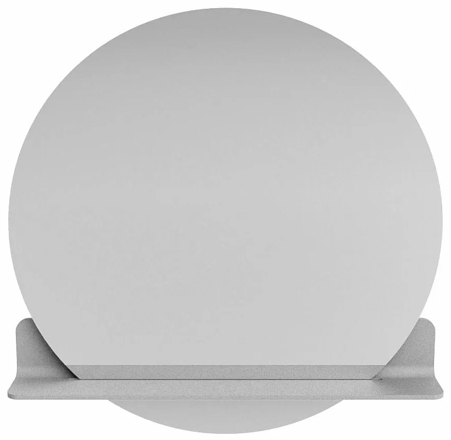 Mondiaz Spot spiegel rond Ø80cm met planchet plata