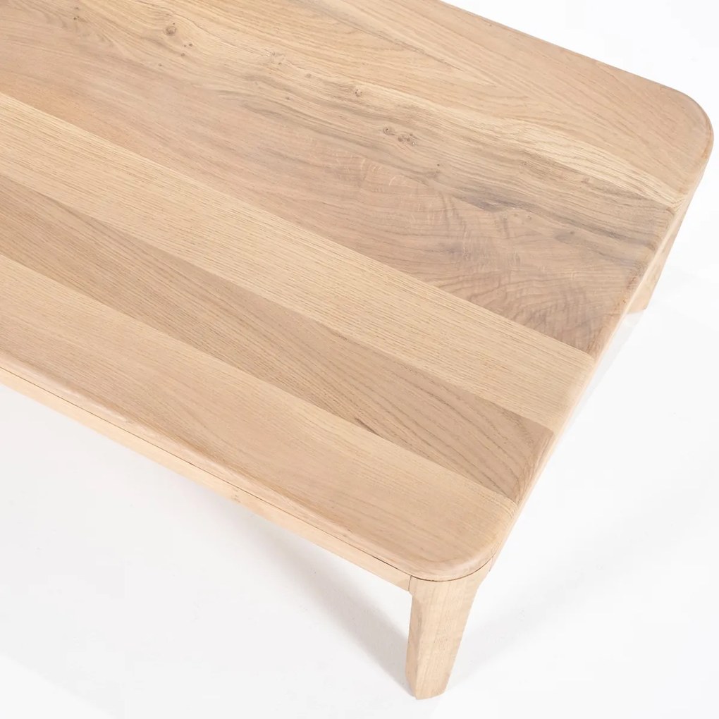 Eleonora Harvey Salontafel Licht Eiken Hout - 120 X 60cm.