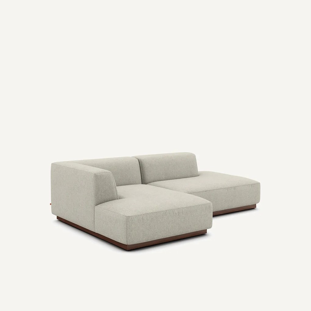 Hoekbank links in tweed, JACOPO