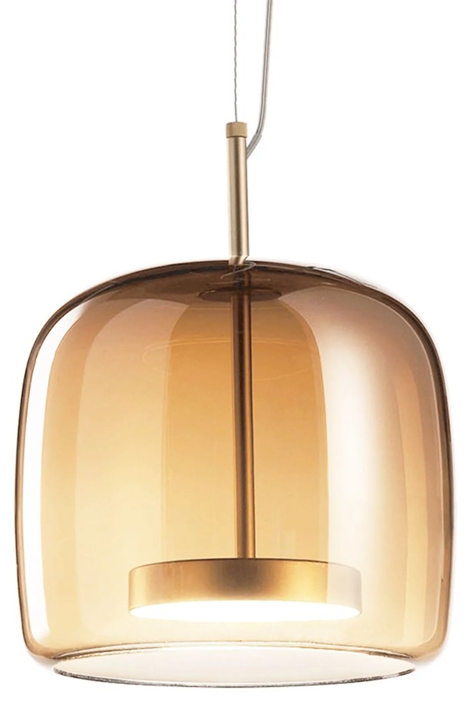Hangende glazen plafondlamp Amber APP613-1CP