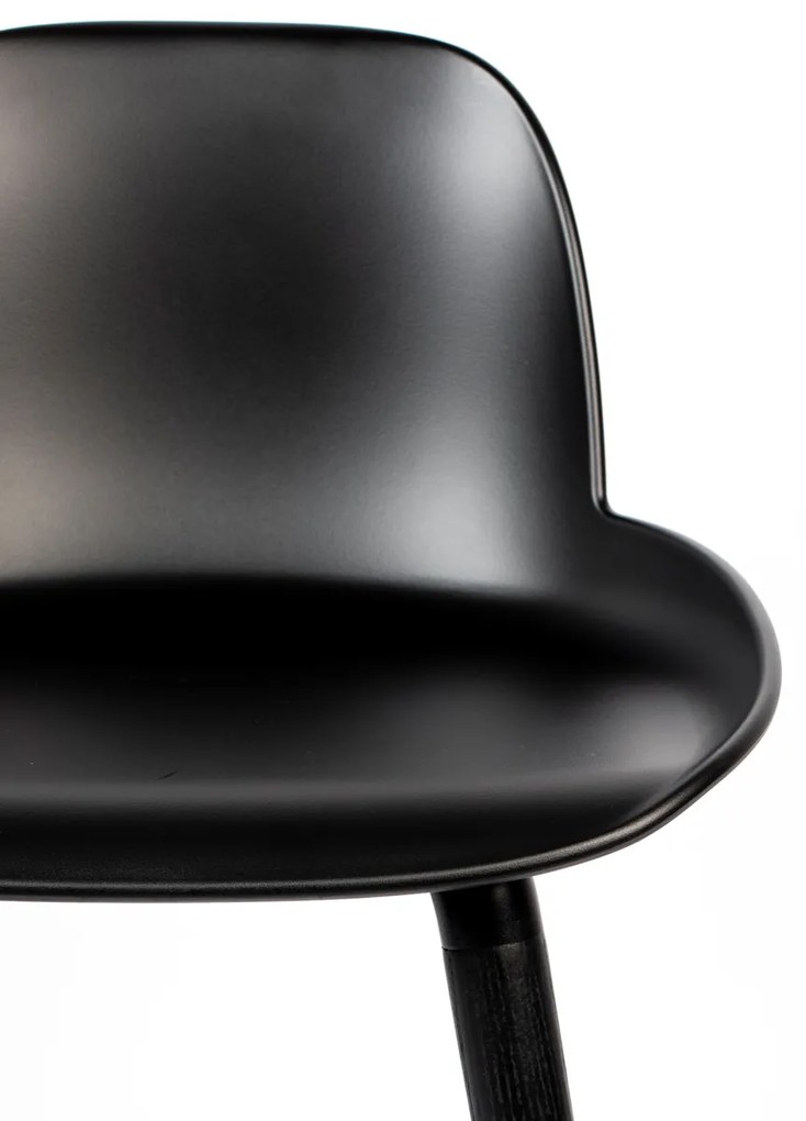 Zuiver Albert Kuip All Black Design Barkruk