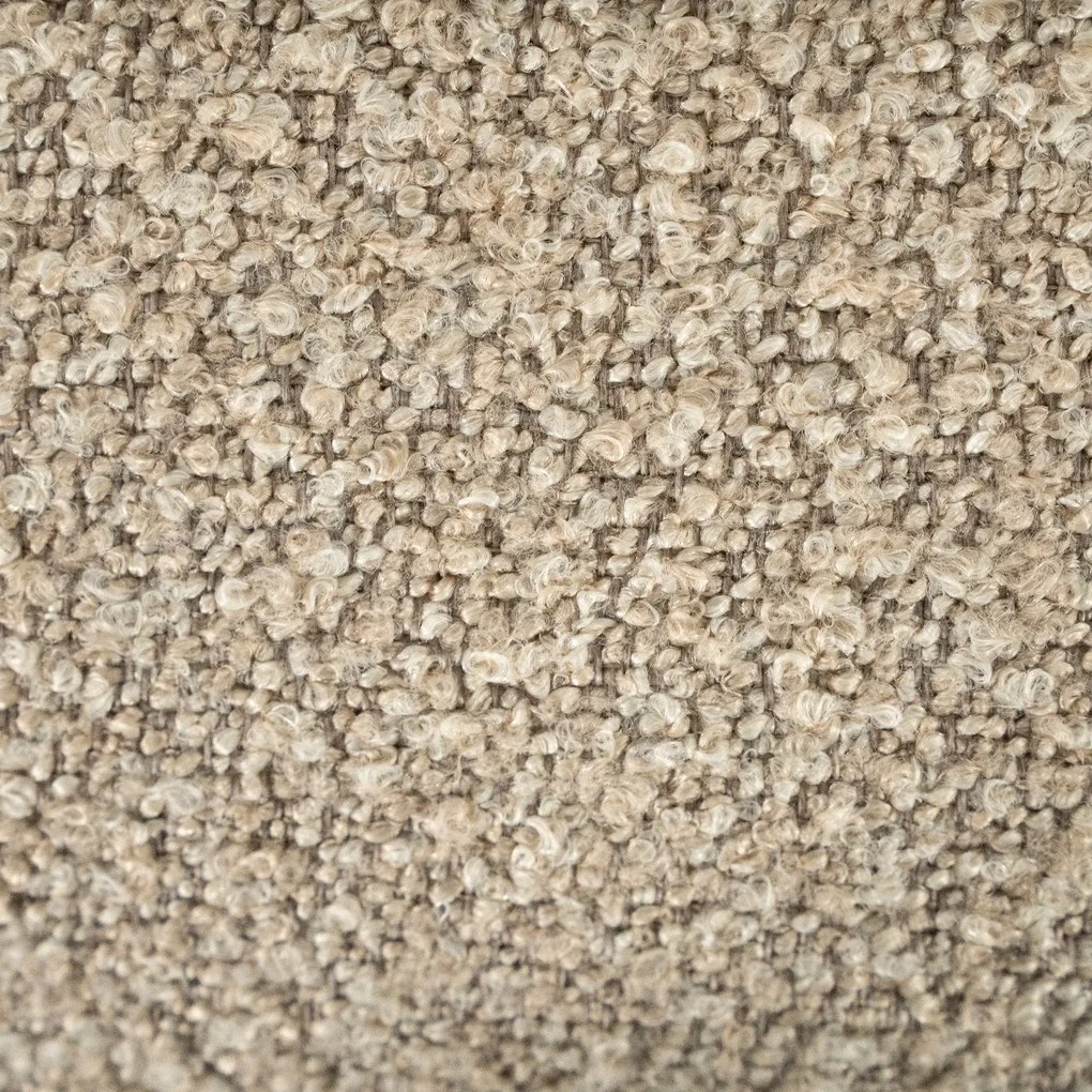 By-Boo Nido Barkruk Met Zwart Onderstel Taupe