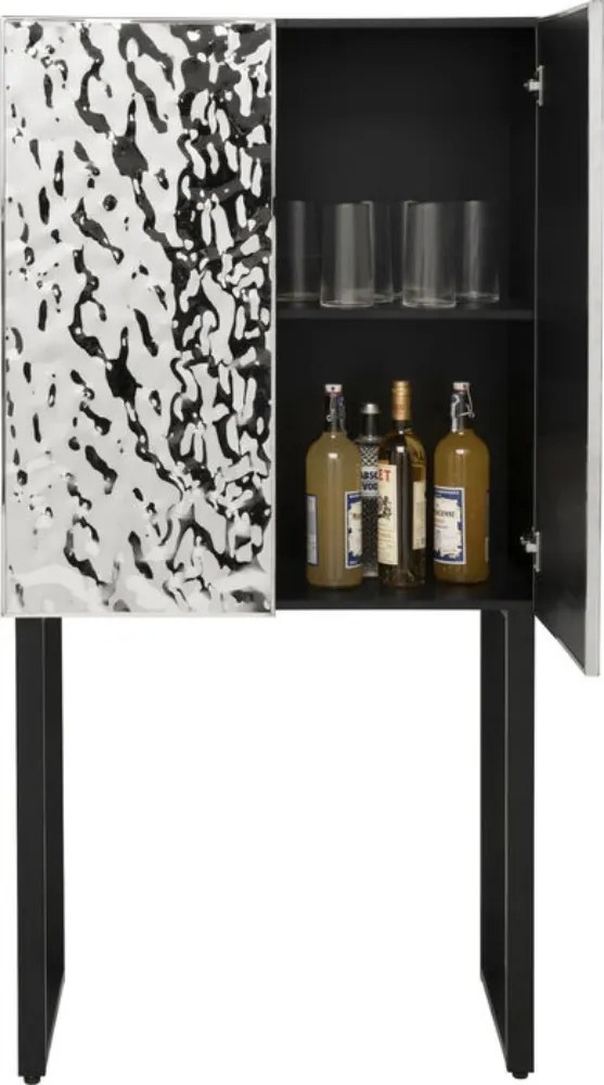 Wandkast Chroomdesign - 80x39x160cm.