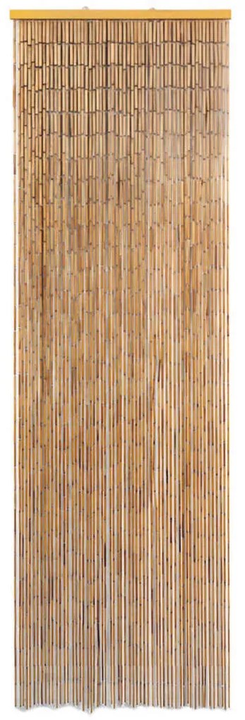 vidaXL Vliegengordijn 56x185 cm bamboe