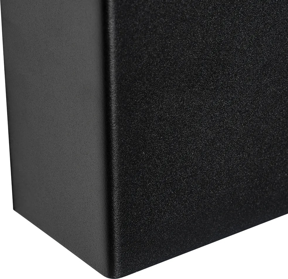 Smart wandlamp zwart 10 cm incl. 2 Wifi G9 - Otan