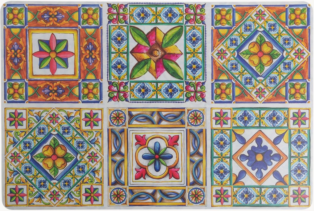 Placemats Costiera, 6-delig