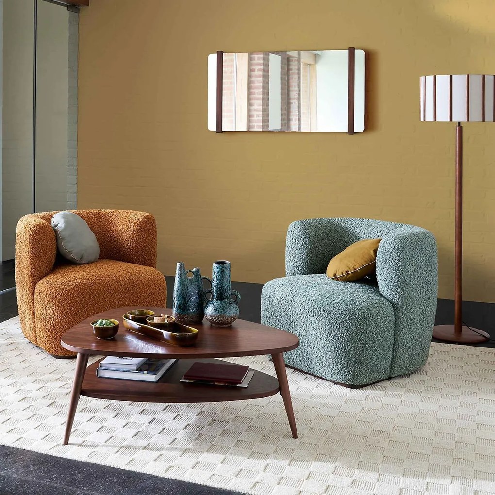 Fauteuil in bouclette, Nidou