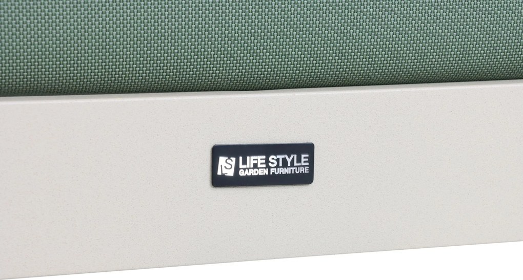 Hoek loungeset 6 personen Aluminium Taupe Lifestyle Garden Furniture Luca