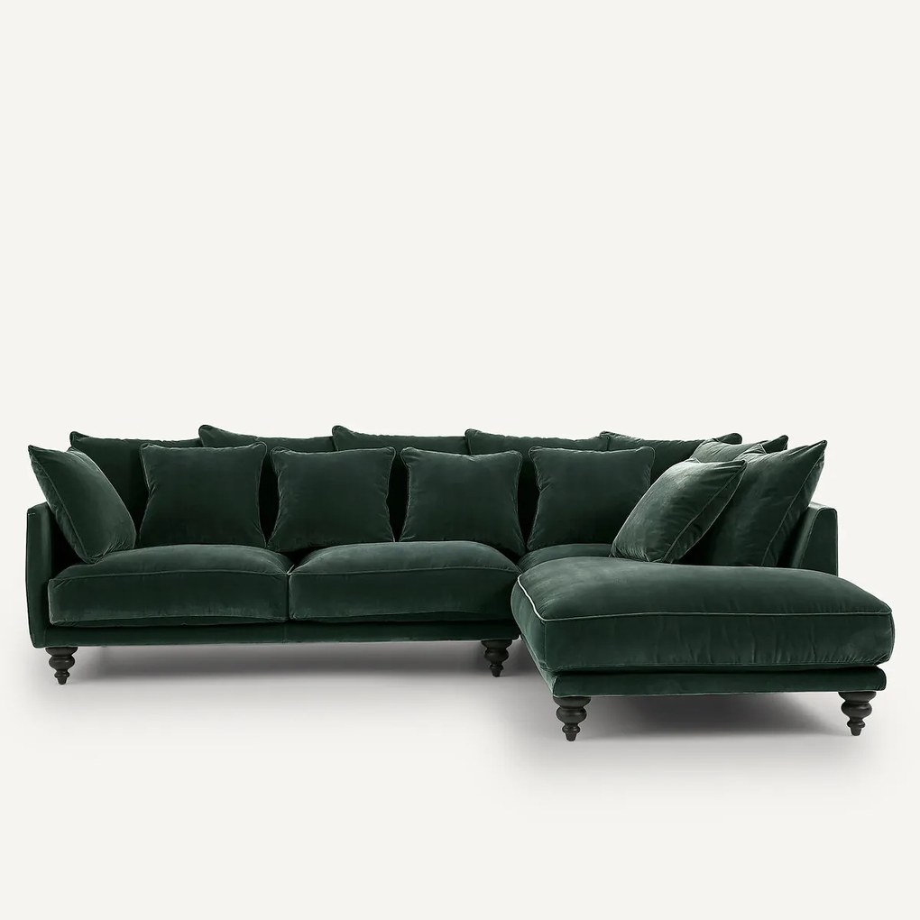 Fluwelen hoekbank, LAZARE